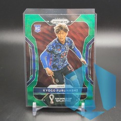 2022 Panini Prizm World Cup Qatar Green Wave Prizm Kyogo Furuhashi #128